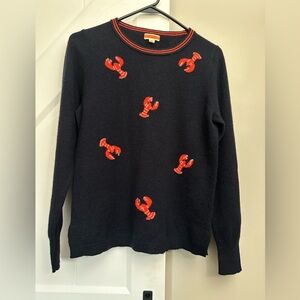 Cashmere lobster sweater